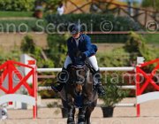 BAIGUERA SARAH BELLA CampITA2013- S5 9538 : BAIGUERA LAURA, Campionati Italiani 2013, Cattolica, Horse Riviera Resort, SARAH BELLA 2, foto di Stefano Secchi ©